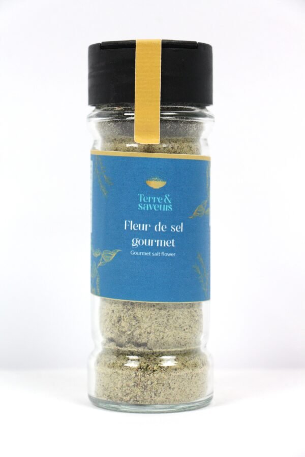 Sel aux herbes et Poivre de Penja - Pot en verre 50g