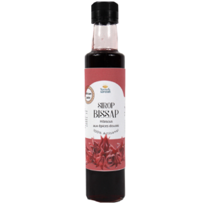 Sirop d'hibiscus (bissap) - 250ml