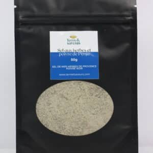 Sel aux herbes et poivre de Penja - Sachet 50g