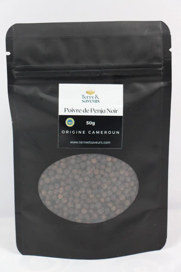 Poivre Noir de Penja - Sachet 50g
