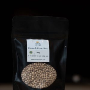 Poivre Blanc de Penja - Sachet 50g